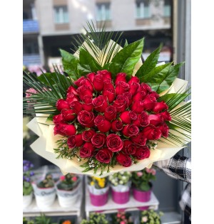 51 adet gül